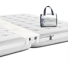BALIBETOV Unisci materassi (Bed Bridge) Kit - Unisci materassi singoli in matrimoniale - Connettore a Due Letti Connettore per Materasso per Ospiti e riunioni di Famiglia (Naturale)