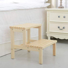 Sgabello Bagno portatile Sgabello con scala a 2 gradini Sgabello con scala da bagno multifunzione Sgabello per lavaggio dei bambini Sedia da bagno Sgabello da comodino 2 strati Vecchi bambini e bambin