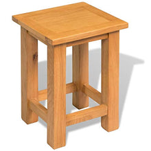 vidaXL Tavolini da Salotto 2 pz 27x24x37 cm Legno Massello di Rovere