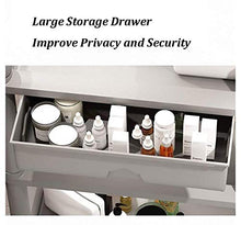 DHR- 3 tier Utility Carrello con cassetto e ruote, Attrezzature su ruote Carrello for Medical Beauty Salon, strumento di bellezza Carrello, 220 libbre di carico Bagagli servizio di bellezza trolley
