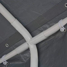 Festnight- Tendone per Feste in PE 4x8 m Grigio