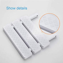 AGWa Bagno Sgabelli Sedia da doccia | Sedili ribaltabili | Wall Mount Modifica Scarpe Sgabello | per Adulti Anziani | bagno Corridoio,A