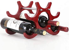 LHQ-HQ HOU Wine Rack Creative Wood Decoration Wine Rack Modo della Decorazione con Diverse Bottiglie di Vino Rack