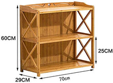 File cabinets Comodino tavolino Armadio Laterale del tè del sofà del Salotto, Porta tievolgi in Legno, tavola del tè, Tavolo d'angolo Cassetti (Color : 2 Layer-70cm)