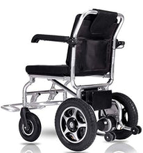 Accessori per la casa Anziani Disabili Sedia a rotelle elettrica Lega di alluminio Batteria al litio Pieghevole Anziani leggeri Disabili Sedia a rotelle elettrica automatica (batteria Liion 20A)
