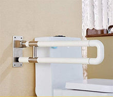 Maniglioni da Bagno Folding Bagno Grab Bar, Acciaio Inossidabile di Nylon corrimano, Servizi igienici Antiscivolo Maniglia di Sicurezza for i Bambini Anziani Accessori da Bagno
