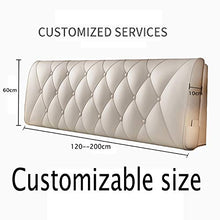 Testiera cuscini Cuscino da comodino personalizzato con grande schienale in tatami doppio, cuscino in morbida borsa in pelle semplice moderno sfoderabile e lavabile, misure e forme personalizzate