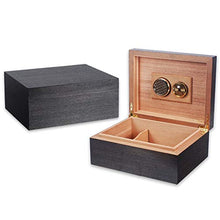 JINGZHUN Humidor per sigari, Antico Antico Antico Humidor di Alta qualità Humidor Spagnolo Cedar Sigaro Sigaro Humidor Atmosfera Classica Piccolo Cabinet di sigari