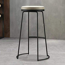 SHUYU Sgabelli da Bar Cucina, Sedia da Pranzo, Sedia da Bar Minimalista nordica, Supporto per Struttura in Metallo, Pelle PU, per bancone da Cucina e sgabelli da Bar per la casa