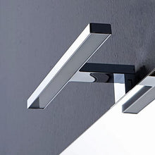 Kiamami Valentina SPECCHIERA BAGNO A FILO 90 x 70 CM CON LUCE A LED REVERSIBILE