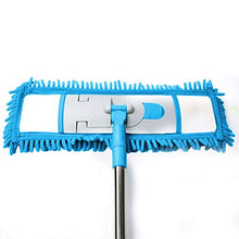 WAMSY Mop 41 * 12Cm Rettangolo Pulizia della Casa Cuscino Velluto di Corallo Ciniglia Sostituire Mops Colth Head Lavabile Microfibra Spin Centrifuga
