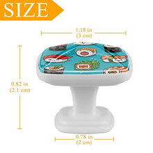 Set di 4 maniglie rotonde per armadio da cucina, credenza, cassettiera, cassettiera, con viti per cucina, comò, armadietto, bagno, armadio