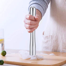 Liineparalle Kit per Barista Professionale in Acciaio Inossidabile con Ghiaccio a Forma di Diamante, frantumatore per Cocktail, Miscelatore, Strumenti da Barbiere(22.5cm)