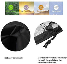 NXW Coperture per Mobili da Giardino, Coperture per Mobili da Giardino Oxford Impermeabili Coperture per Tavoli Resistenti Vento/UV/Neve Resistenti Strappo e alla Polvere