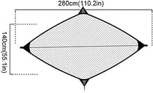 Cotone All'Aperto Camping Hammock Sedia Swing Stick Stick Per Interni Esterni Esterno Cinturini Per Viaggi Beach Beach Back Carrying Bag