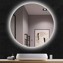Specchio Specchio Illuminato a LED, Specchio da Bagno con Luce, retroilluminazione, Pulsante a sfioramento Hotel/Camera da Letto