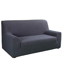 Tural Copridivano 100% Impermeabile ed Elastico, Grigio | 1 Posto (70 cm - 100 cm) Venezia | Proteggi Divano Resistente all’Acqua