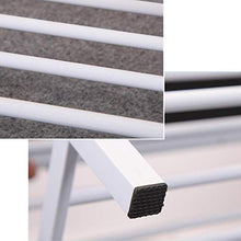 XWZH Cabinet Scarpe da Polvere Rack da Scarpe con panchina Top 80x30x50cm Scaffali Metallici per riordinare da 6 a 8 Paia di sedili Imbottiti di shuoi per sedersi 2 Persone (Color : Gray)