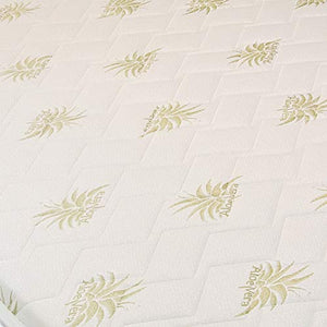 Baldiflex Materasso Singolo in Memory Plus Top Nice, Misura 80x190x23cm, Portanza a Zone Differenziate, con Rivestimento Sfoderabile in Aloe Vera 3D, Ergonomico, Antiacaro, Traspirante