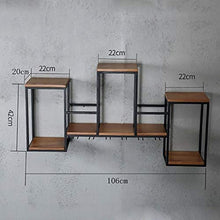 MoDi Wine Rack/Retro battuto Europea Ferro Wine Rack a Parete/Glass Rack Bar della Parete della casa (Color : A1)