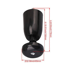Wyxy Gambe scorrevoli con Struttura del Letto per mobili in plastica ABS 4X con Vite Lunga 5.91 Pollici