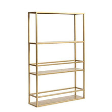 AOLI Mensole Parete attrezzata, Scaffale Ferro Wall Hanging Wine Rack a muro Rack Vino Rosso di vetro Wine Rack Rack display Standol, Nero,Oro