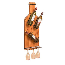GDD Portabottiglie da Vino Portabottiglie Portabottiglie da Parete Botte Antica, Portabottiglie in Legno Bottiglia di Vino Ripiano, Ripiano Rialzato (Size : A)