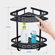 Mensola per doccia, Mensole per bagno, Portaoggetti per decorazione bagno a parete in acciaio inossidabile nero, Porta asciugamani pieghevole Portasciugamani Portasciugamani con telaio