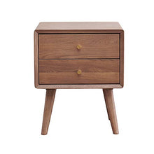 Comodini Comodino in Legno con 2 Cassetti Maniglia Hardware per Camera da Letto E Soggiorno 40X45x55cm / 15,7X17,7X21,7 Pollici