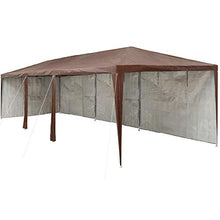 TecTake 403122 - Gazebo da Giardino 3x9m, Tenda da Giardino, Baita Design, per Eventi Festa della Birra