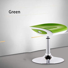 LWW Sedie, sgabelli da bar Set regolabile in altezza Sedie personalità di modo Home Cafe,verde