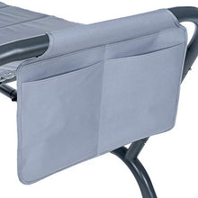 Enrico Coveri Amaca Lettino Grigio Con Struttura In Acciaio, Tessuto Impermeabile e Tasca Portaoggetti, Perfetta Per Arredo Giardino, Terrazzo e Balcone (Grigio)