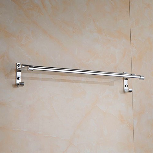MBYW Portasciugamani Moderno Minimalista Portasciugamani Elegante per Il Bagno di Moda Portasciugamani da Terra in Alluminio con Doppio Spazio per Il Bagno  Adatto per Bagno,Cucina, Ufficio