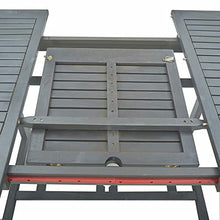 Tidyard Set 5/7 pz da Pranzo da Giardino in Legno Massello di Acacia Grigio,Set Tavolo e Sedie da Giardino per Esterno in Legno,Set Tavolo Estensibile Allongabile e 4/6 Sedie da Giardino in Legno
