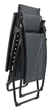 Lafuma LFM2767 Evoluzione, Batyline Duo, Ossidiana, 85x69x114 cm