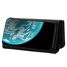 Artfeel Custodia Portafoglio per Samsung Galaxy A12 5G,Pelle Cerniera Tasca Borsa a Tracolla Borsetta Portamonete Crossbody Cover con Porta Carte,Cordino,Cinturino da Polso-Nero