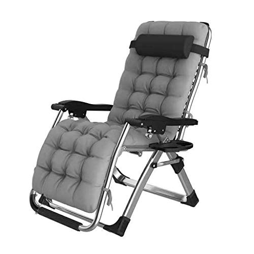 PAKUES-QO Lettini Pieghevoli Sedia da Giardino reclinabile Giardino Esterno Campeggio Relax Comfort | Lettino Prendisole Regolabile Sdraio reclinabile