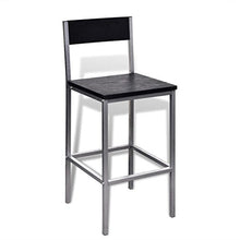 Tidyard Tavolo Bar con Sgabelli, Tavoli Bar, Set Tavolo da Bar in Acciaio Stile Industriale, Tavolo da Bar Rettangolare Alto, 89x45x100 cm