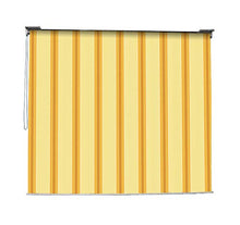 VERDELOOK Mykonos, Tenda da Sole a Caduta con Catena, 2.5x1.5 m, Beige e ocra