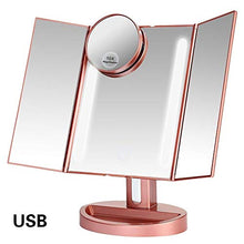 Stella Fella. Nuovo Sensore di Tocco del Desktop LED Specchio for Il Trucco Specchio di Bellezza Specchio Pieghevole Specchio for Il Trucco