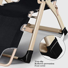 CDFC Heavy Duty Tymoline Zero Gravity Relaxer Sedia Giardino All'aperto Sunlounger Pieghevole Sedia reclinabile Sedia Lettino Sedia a Sdraio Armrest Sedia Patio Lazy Sedia Easy Sedia