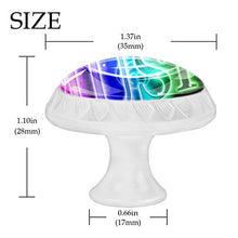 Bunte Noten 4 PCS Pomelli per Porta, Pomolo per Mobile, Pomelli per Mobili con Viti, Maniglia per Armadietto, Pomelli per Porta, Pomelli per Cassetti per Porta, Armadio, Cassetto e Credenza