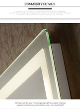 Bathroom Wall Specchio, Composizione Verticale Back Light-Emitting Europei E Americani Semplice Senza Cornice da Bagno del LED Specchio per Il Trucco Specchio del Bagno Specchio del Bagno Specchio