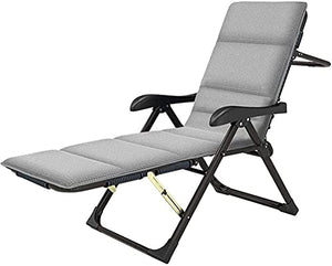 LLSS Sedia da Giardino reclinabile Extra Larga per Adulti Sedia Pieghevole Portatile in Metallo Resistente Sedie a Sdraio Sedia a gravità Zero Lettino Prendisole Reclinabili i