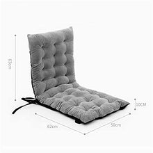 eewopjkj Cuscino per Sdraio Supporto per Schienale Alto Cuscini per sedie a Dondolo Cuscino per sedie a Sdraio Cuscini per sedie da Giardino Cuscino per sedili Poltrona da Patio-Grigio 125x50x10cm (