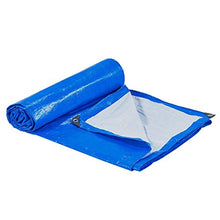 MTYLX Outdoor Multifunzionale Incatramata, con Occhielli Impermeabile Antipioggia Ombra Tenda Di Fogli in Plastica Tenda Panno Ground Cover,a,4Mx6M