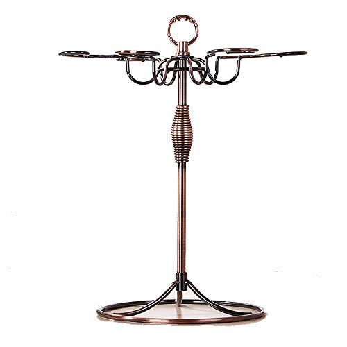 Porta calici Figura 6 Gancio di Gancio Bicchiere Vino Cremagliera Piedi Cremagliera di Vetro di Vino Argento Cromo Calice Essiccazione Illuminato per la Cucina e Sala da Pranzo