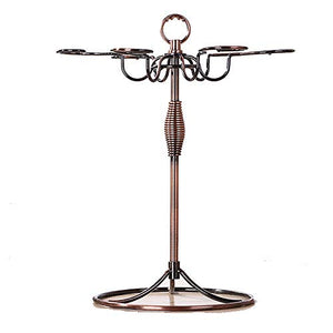 Porta calici Figura 6 Gancio di Gancio Bicchiere Vino Cremagliera Piedi Cremagliera di Vetro di Vino Argento Cromo Calice Essiccazione Illuminato per la Cucina e Sala da Pranzo