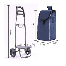 Carrello Portatile Pieghevole Carrello per Auto Pieghevole Carrello (Colore : A)