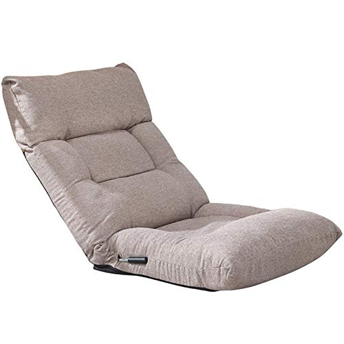 Chengzuoqing-Home Divano Pigro Sedie Pieghevoli Pieghevoli Regolabili a 14 Posizioni per sedie da Gioco Interno ed Esterno (Colore : Cotton, Dimensione : 120cm*60cm*15cm)